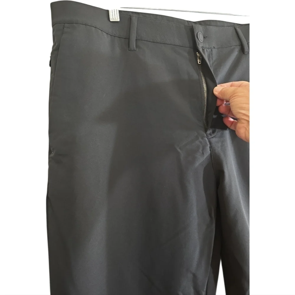 Banana Republic Men's Tech Hybrid Pants In Black 38x32 Straight Leg